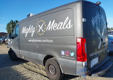 2019 Mercedes-Benz Sprinter 2500 Standard Roof V6 from USA, damaged, VIN WD4PF0CD6KT016545